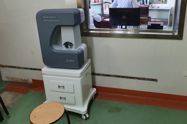 裝機動態丨山西省介休市中醫院采購品源雙能X射線骨密度儀
